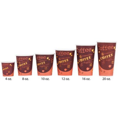 Standard paper cup sizes - Bruinsma United